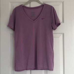 Nike Purple Dry Fit Tee